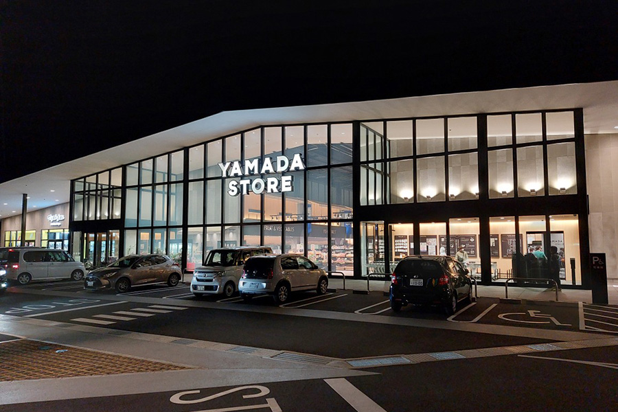 ヤマダストアー新青山店様夜間