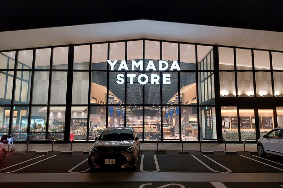 ヤマダストアー新青山店様夜間